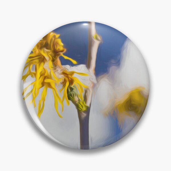 Item preview, Witch hazel blossom in the snow designed and sold by OE993.