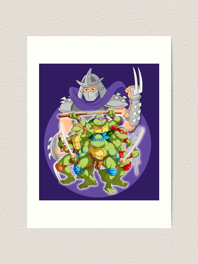 TMNT - Shredder Art Print for Sale by FalChi