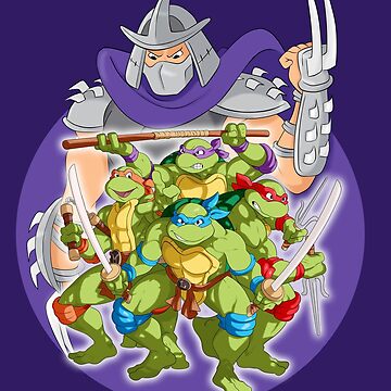 TMNT - Shredder Canvas Print for Sale by FalChi