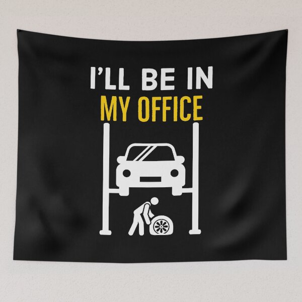 Item preview, I Will Be In My Office Mechanic gift designed and sold by AwesomeWorld1.