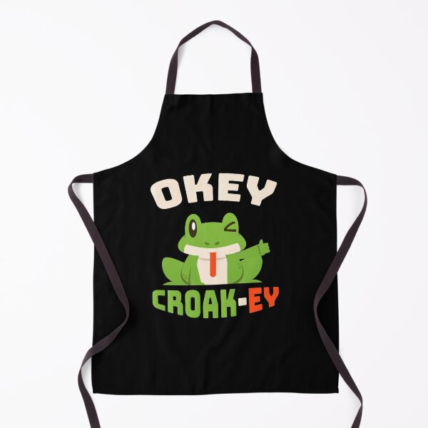 Item preview, Okey Croakey Frog Animal Frog Amphibia designed and sold by MooonTees.