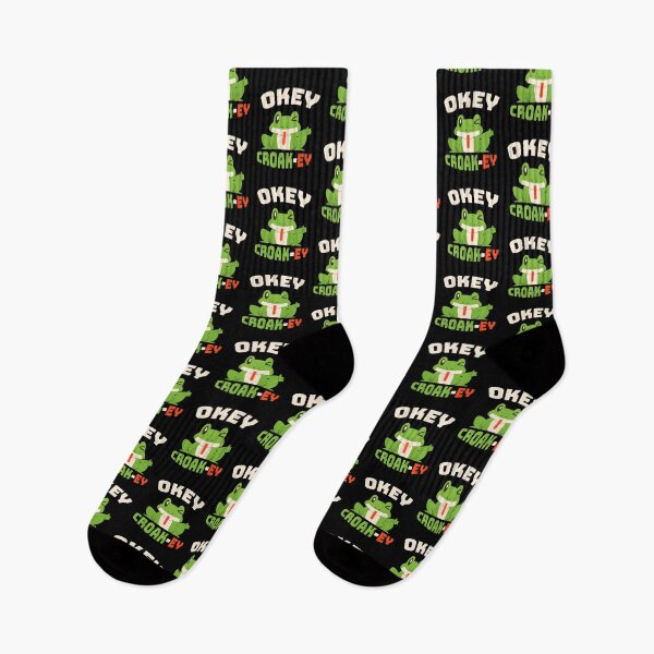 Item preview, Okey Croakey Frog Animal Frog Amphibia designed and sold by MooonTees.