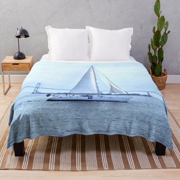 Item preview, Summer Inspirations - Sailing boat in Ocean  designed and sold by mehtaartz.