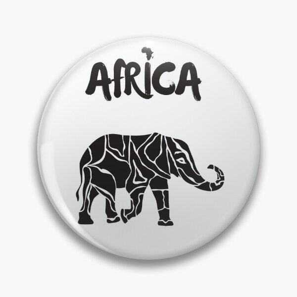 Item preview, Black & White African Elephant designed and sold by AfricanDreams.