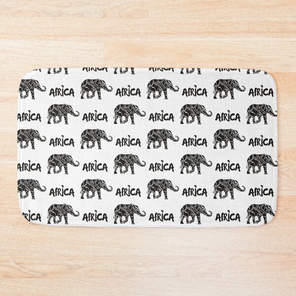 Item preview, Black & White African Elephant designed and sold by AfricanDreams.