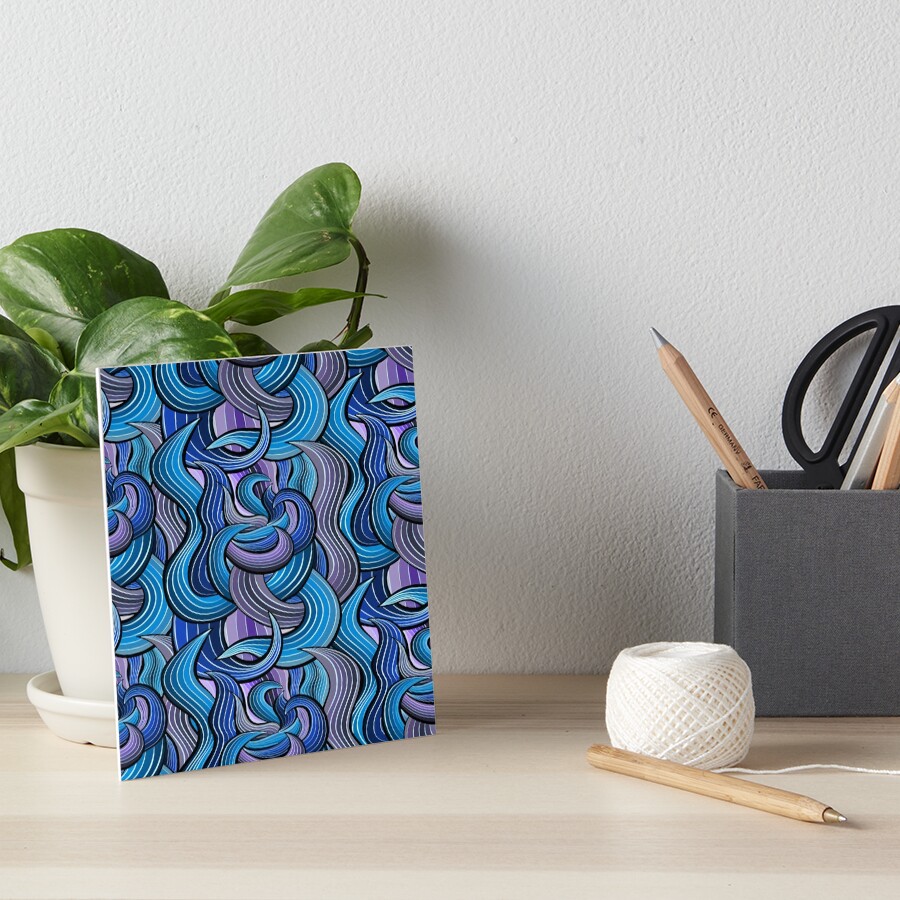 Item preview, Art Board Print designed and sold by TheTimeMachine.