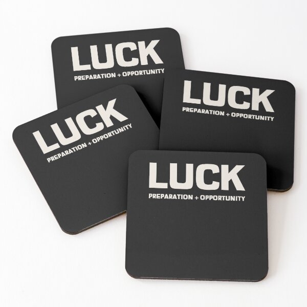 Item preview, Luck Is When Preparation Meets Opportunity designed and sold by tsanwo.