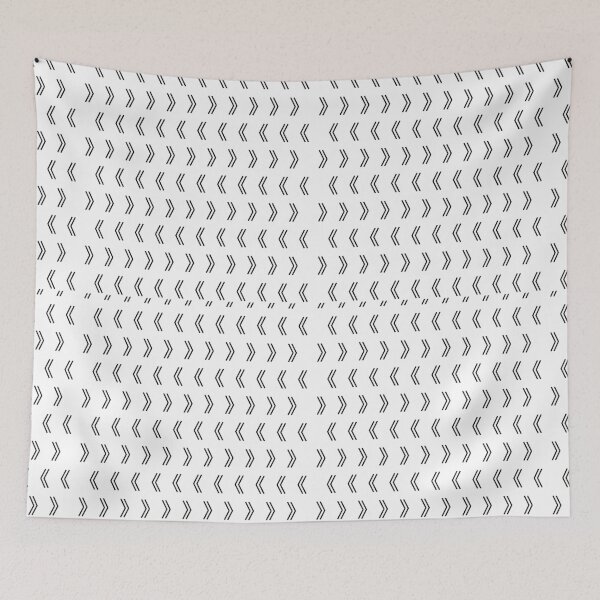 Item preview, Zig Zag Arrows- White designed and sold by Designs By YL.