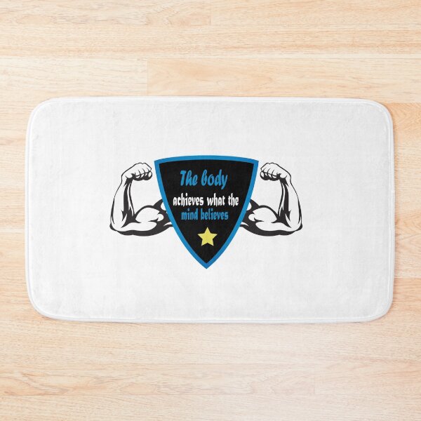 Item preview,  Fuuny sport fitness The body achieves what the mind believes, gift idea for lovers gym,fitness designed and sold by Mac Store.