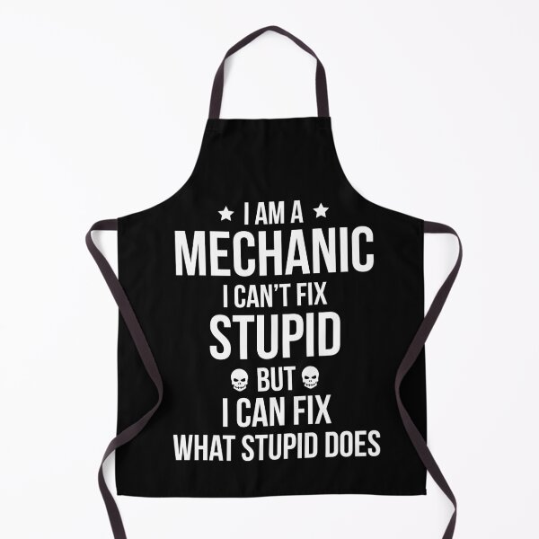 Item preview, Mechanic Fixing What Stupid Does designed and sold by AwesomeWorld1.
