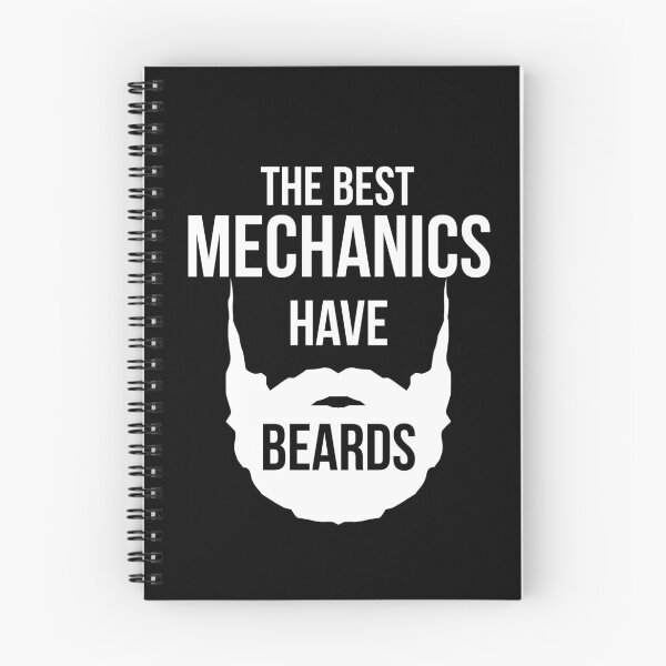 Item preview, The Best Mechanics Have Beards designed and sold by AwesomeWorld1.