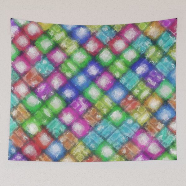 Item preview, brushed patterns diagonal squares designed and sold by Filigranas Digitales.