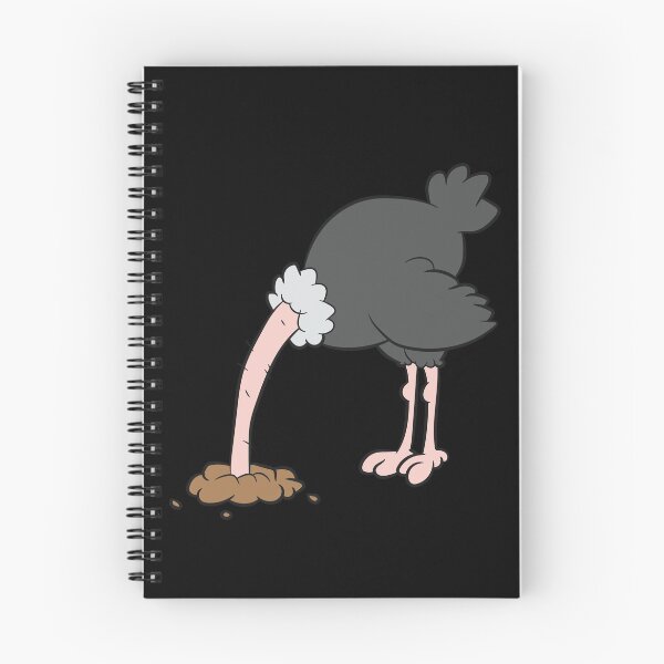 Item preview, Ostrich - head in the sand designed and sold by Mohja-Design.