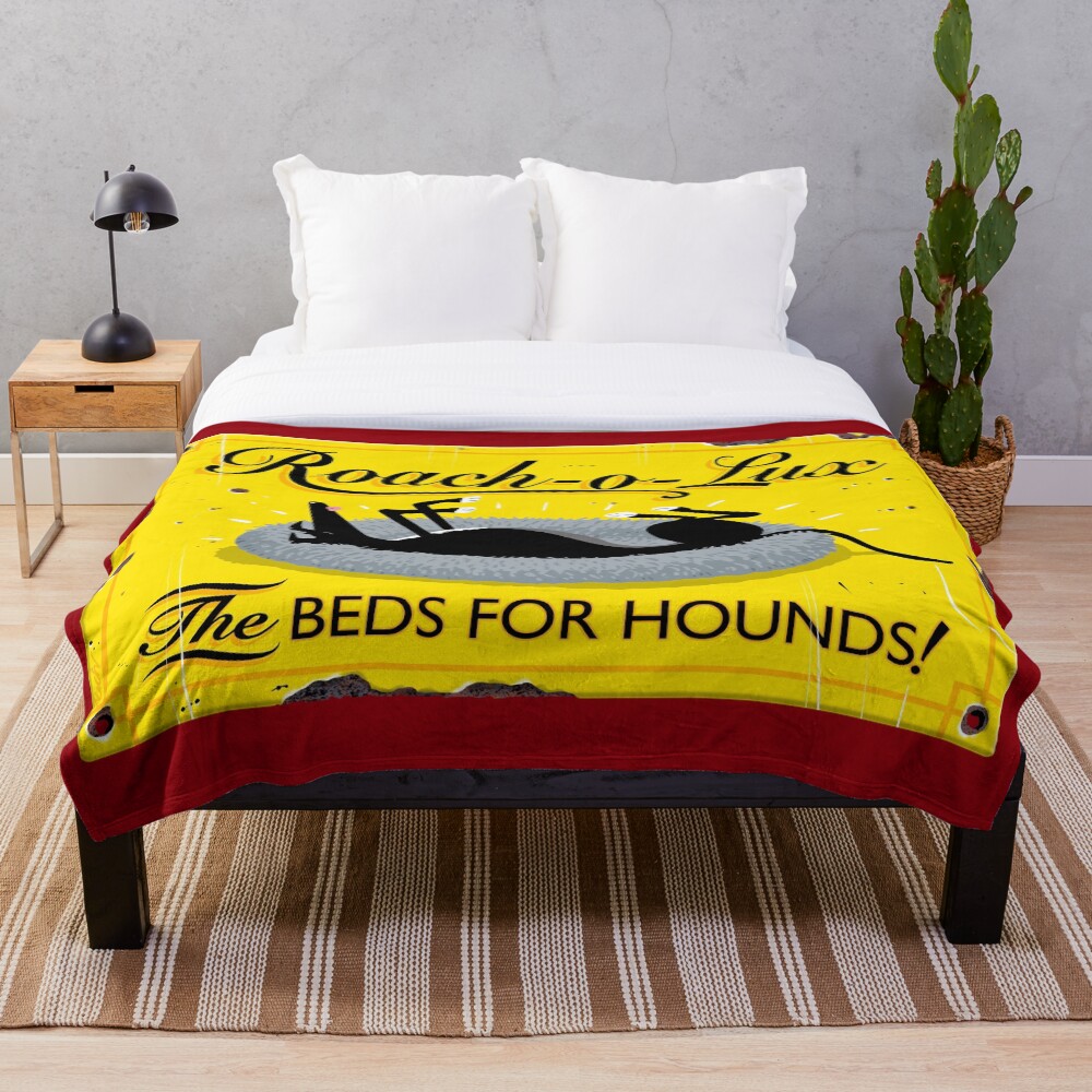 Roach-o-Lux Throw Blanket