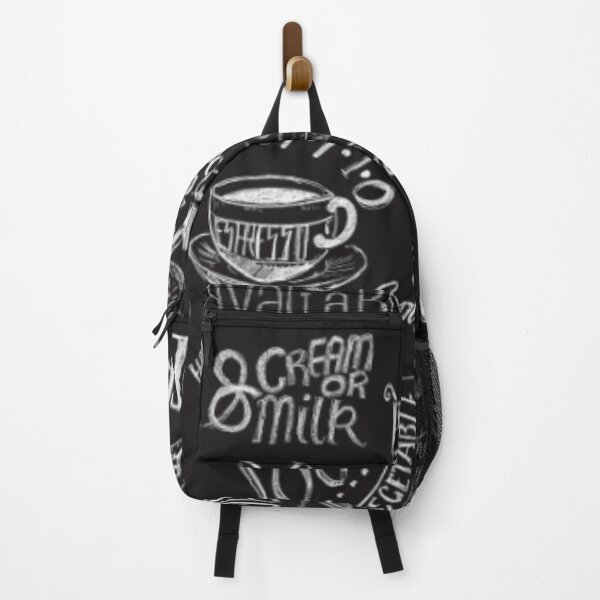 Item preview, Cafe Black Board Black & white Wording designed and sold by WearWolfDesigns.