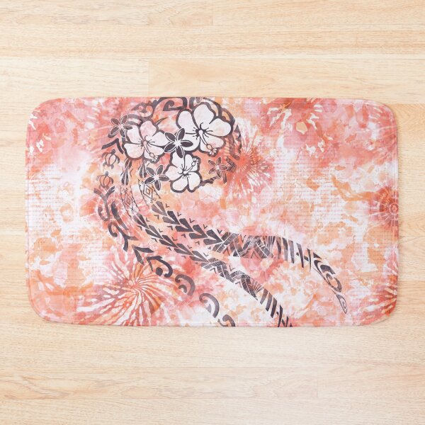 Item preview, Polynesian - Hawaiian Coral Tie Dye Splash designed and sold by sunnthreads.