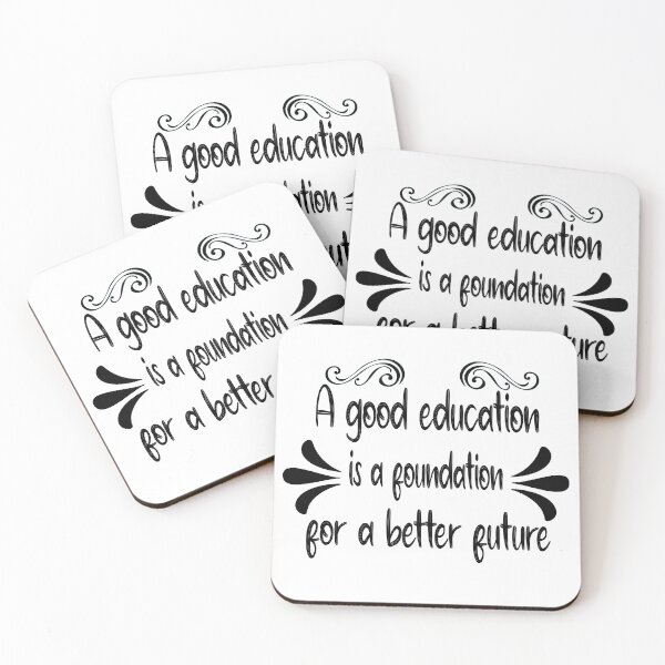 Item preview,  Fuuny school A good education is a foundation for a better future, gift idea for lovers school designed and sold by Mac Store.