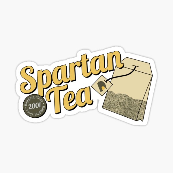 Spartan Tea Sticker