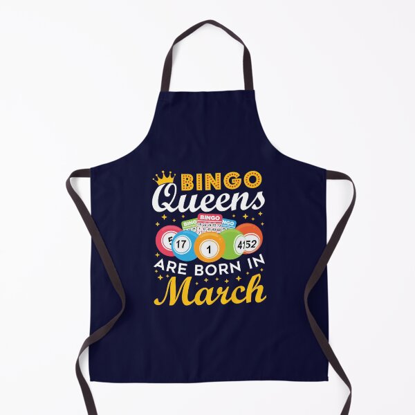 Item preview, Bingo Queens Are Born in March designed and sold by jaygo.