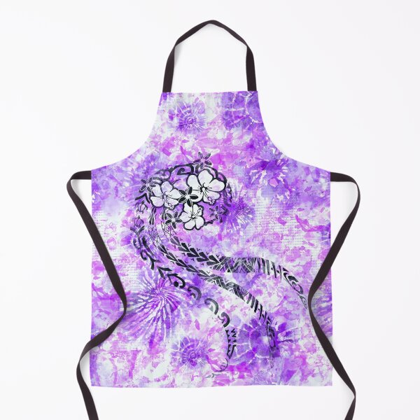 Item preview, Polynesian - Hawaiian Purple Tie Dye Splash designed and sold by sunnthreads.