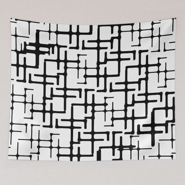 Item preview, Black and white pattern designed and sold by Teo13.