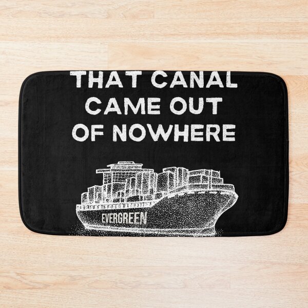 Item preview, The canal came out of nowhere - Evergiven Evergreen designed and sold by razvigod.