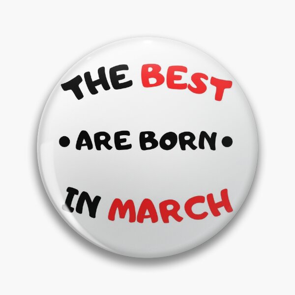 Item preview, The best are born in march designed and sold by Lbrouks.