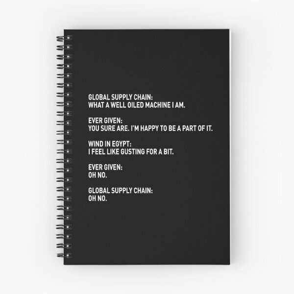 Item preview, Ever Given Suez Canal Cargo Ship Meme designed and sold by SowCow.