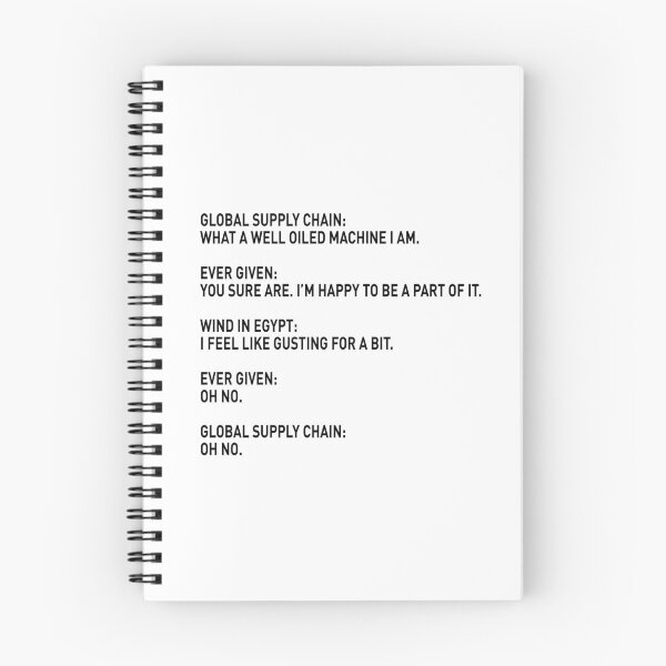 Item preview, Ever Given Suez Canal Cargo Ship Meme designed and sold by SowCow.