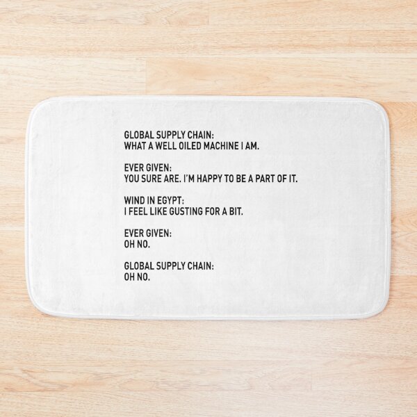 Item preview, Ever Given Suez Canal Cargo Ship Meme designed and sold by SowCow.