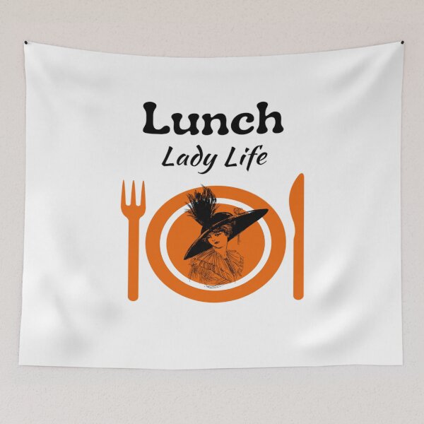 Item preview, Lunch Lady Life - New design designed and sold by chetan786.