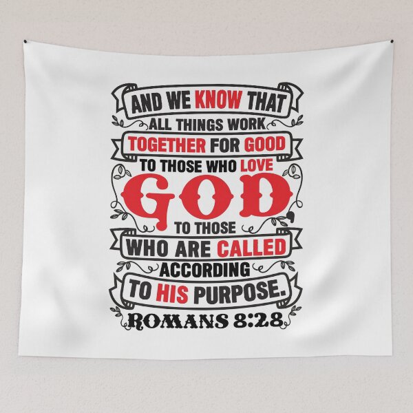 Item preview, Romans 8:28 designed and sold by plushism.