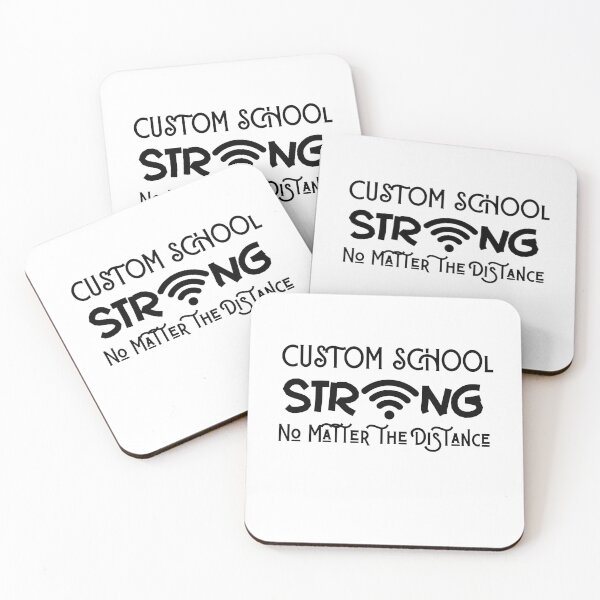 Item preview,  Custom school Strong No Matter the Distance  designed and sold by RanirO.