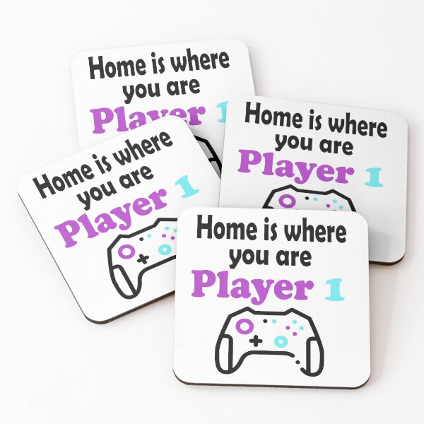 Item preview,  Fuuny games Home is where you are 'Player 1, gift idea for lovers games designed and sold by Mac Store.