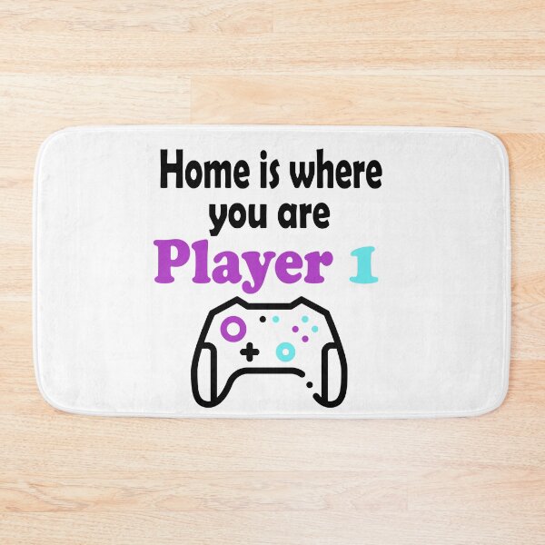 Item preview,  Fuuny games Home is where you are 'Player 1, gift idea for lovers games designed and sold by Mac Store.