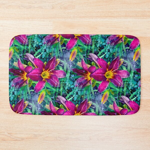 Item preview, Fuchsia Lilies Artdeco designed and sold by Nisuris.