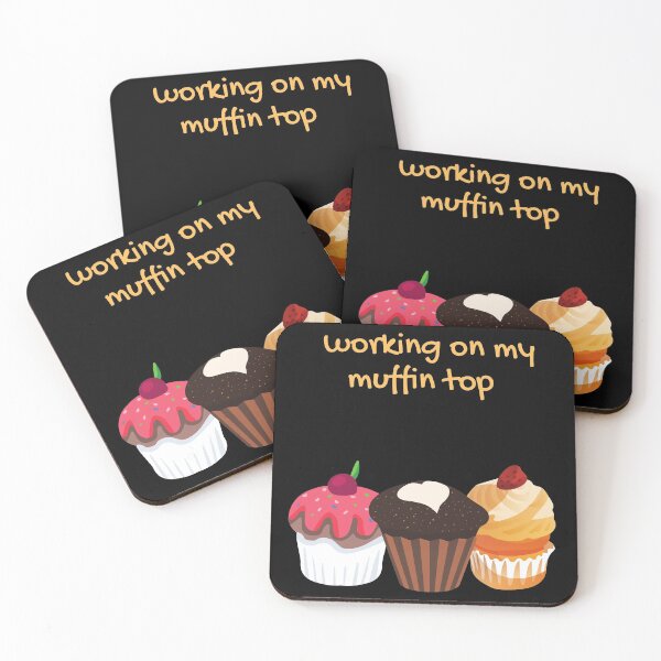 Item preview, Working On My Muffin Top! designed and sold by JellyBeenzz.