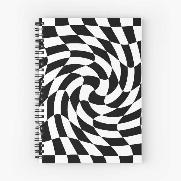 Item preview, Checkerboard Twirl Pattern (black/white) designed and sold by Design Minds Boutique.