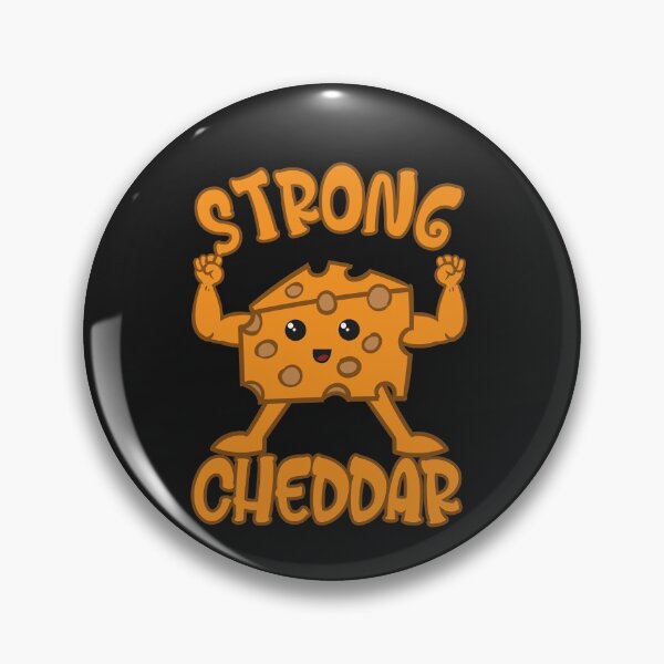 Artikelvorschau, Lustiges starkes Cheddar-Käse-Muskel-Fitness-Training entworfen und verkauft von KatesFunnyArt.