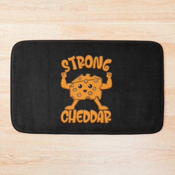 Item preview, Funny Strong Cheddar Cheese Muscles Gym Fitness Workout designed and sold by KatesFunnyArt.