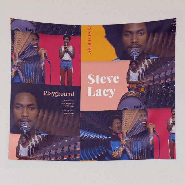 Artikelvorschau, Steve Lacy - Apollo XXI (2019) Titelplakat des Spielplatz-Musikalbums entworfen und verkauft von TamDigitalPrint.