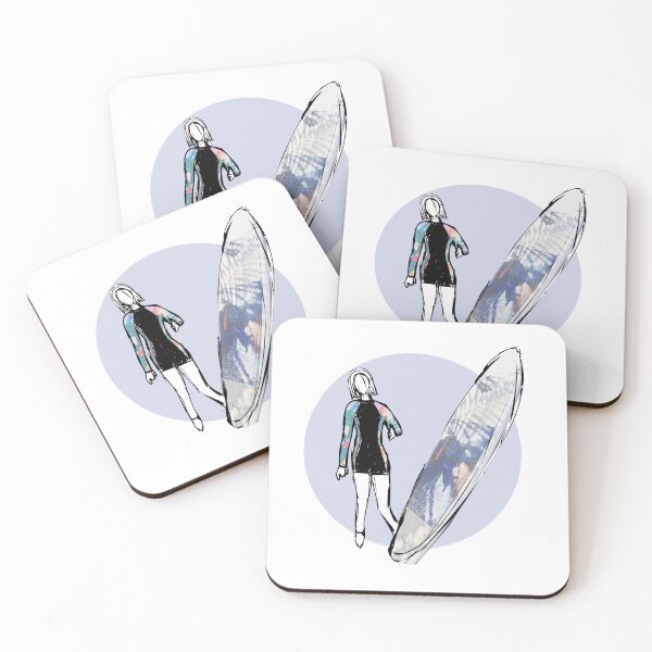 Item preview, surfing woman designed and sold by xiluta.