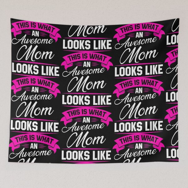 Item preview, awesome mom and son quotes t-shirt and mask designed and sold by wiggy38.