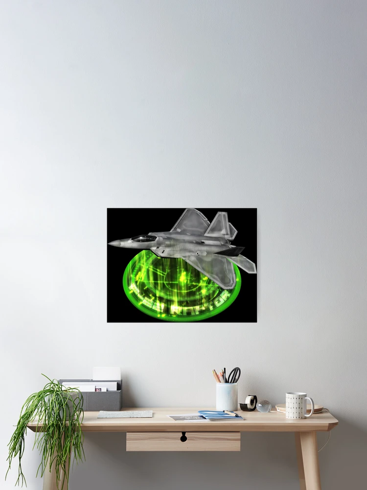 Thumbnail 2 of 3, Poster, F-22 RAPTOR designed and sold by deathdagger.