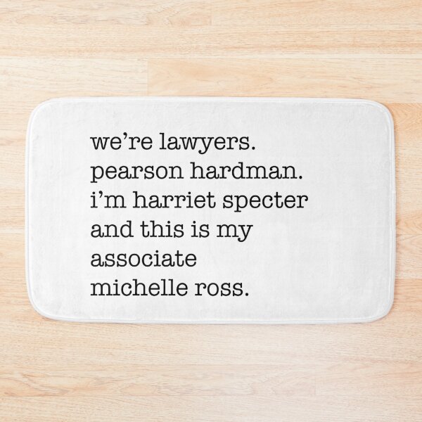 Item preview, We're lawyers, Harriet Specter and Michelle Ross designed and sold by Abbie's Prints.