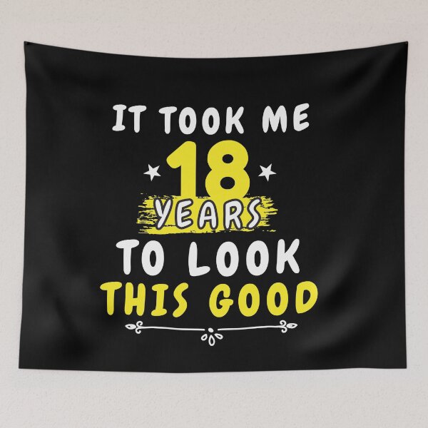 Item preview, Funny 18th years old shirt gift for birthday anniversary for men and women 18th years old birthday gift designed and sold by dianoo.