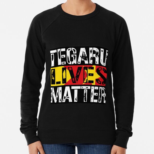 TEGARU LIVES MATTER! #TIGRAY❤️ Tigray Flag & B&W Combo ❤️ #TIGRAY SUPPORT. I am donating 80% of these sales to the ❤️Tigrayan people inside Ethiopia. God Bless You. Lightweight Sweatshirt