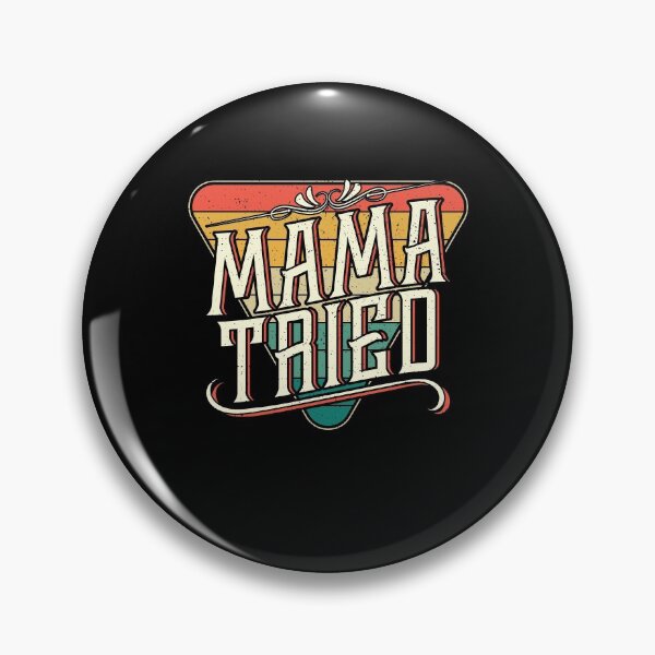 Item preview, Mama Tried Vintage Country Music Outlaw designed and sold by Hananiah Merch.