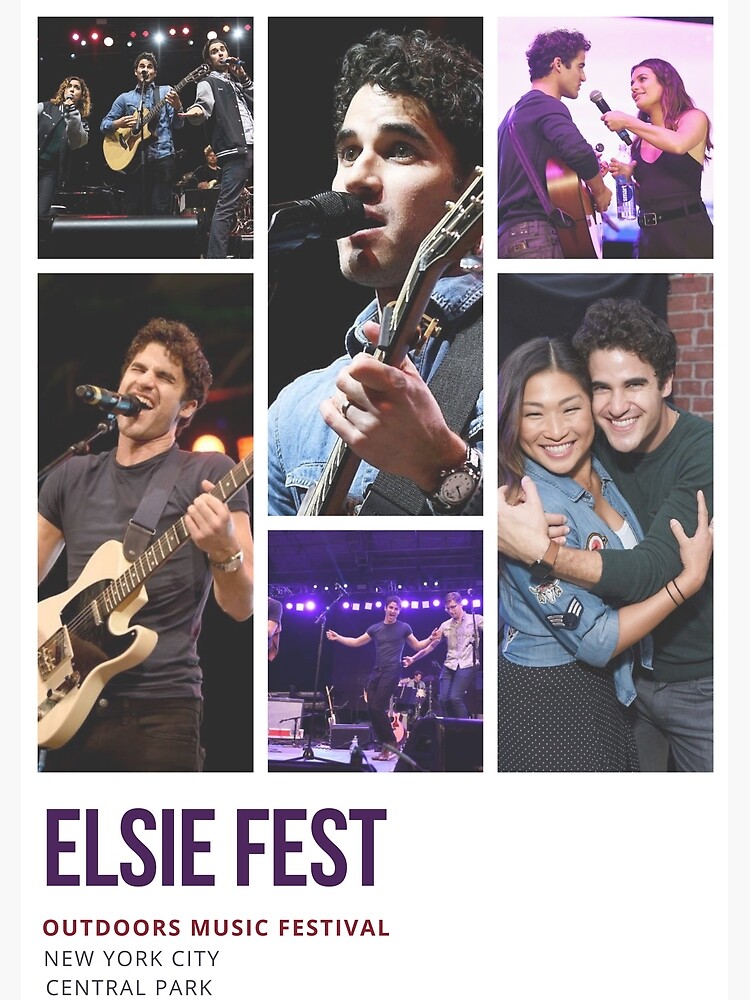 "ELSIE FEST FAN POSTER" Poster by Darelila Redbubble