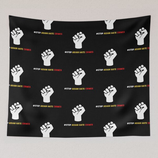 Item preview, Stop Asian Hate Crimes - Anti Asian Racism designed and sold by DiogoCalheiros.
